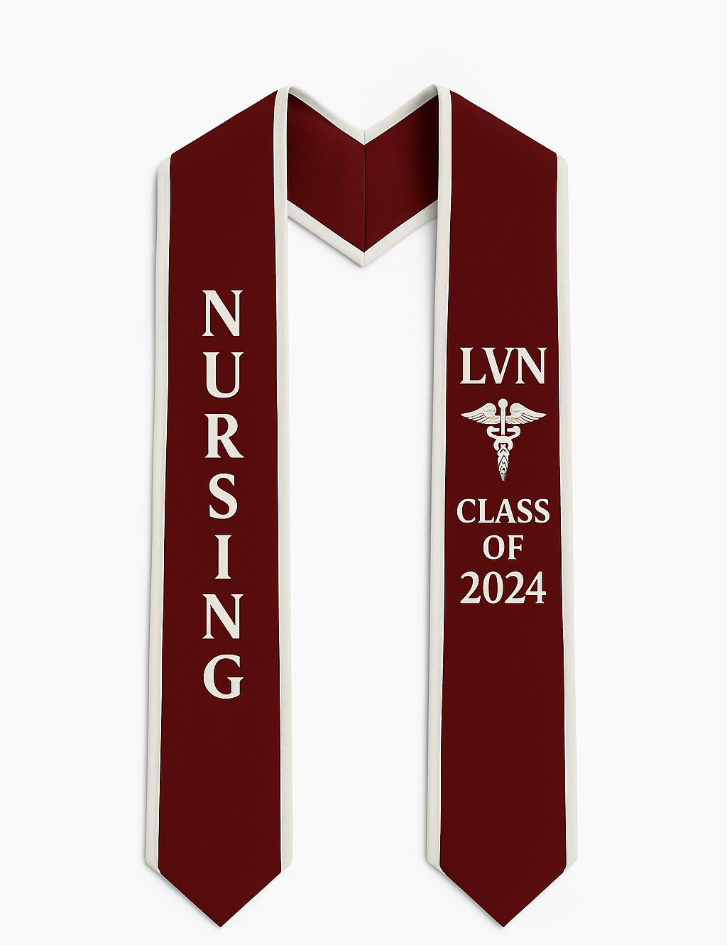 Nursing Graduation Stole – LVN Medical Graduate Sash