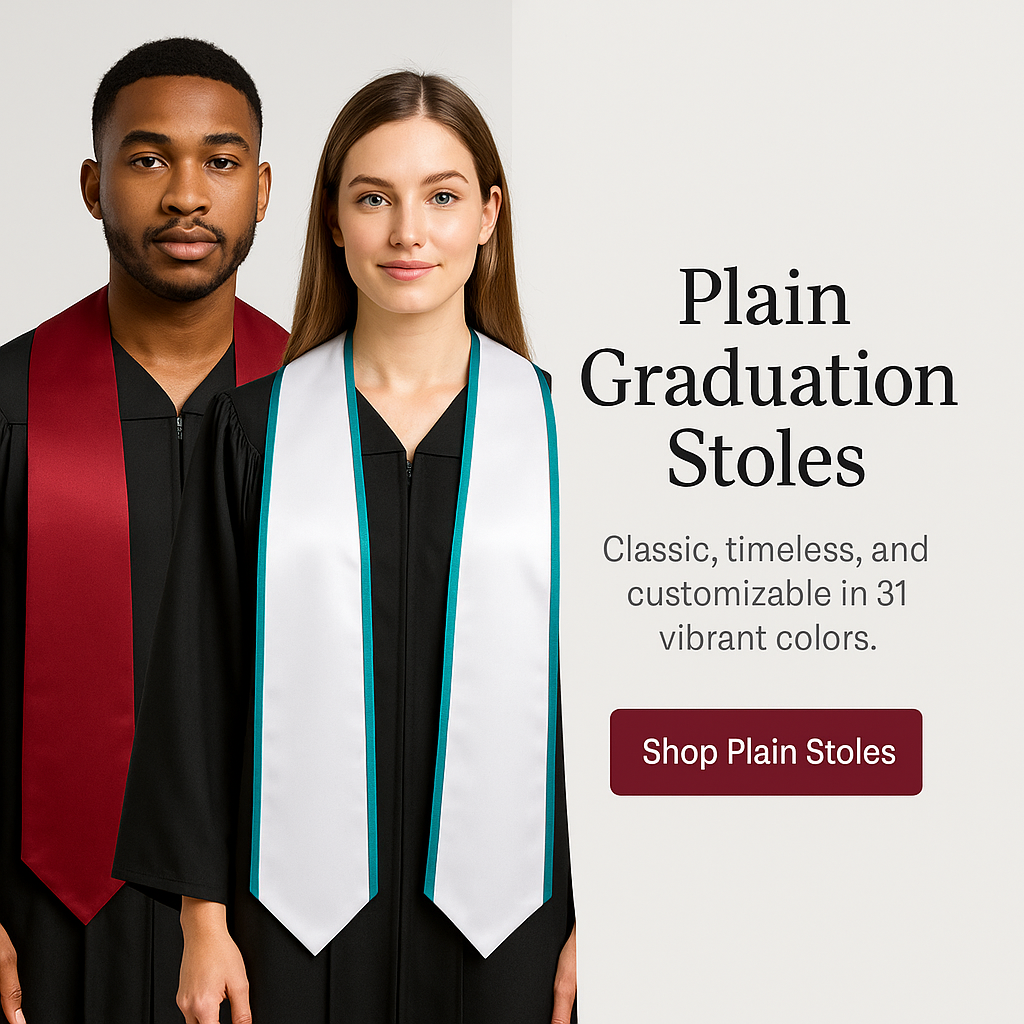 Plain Graduation Stoles