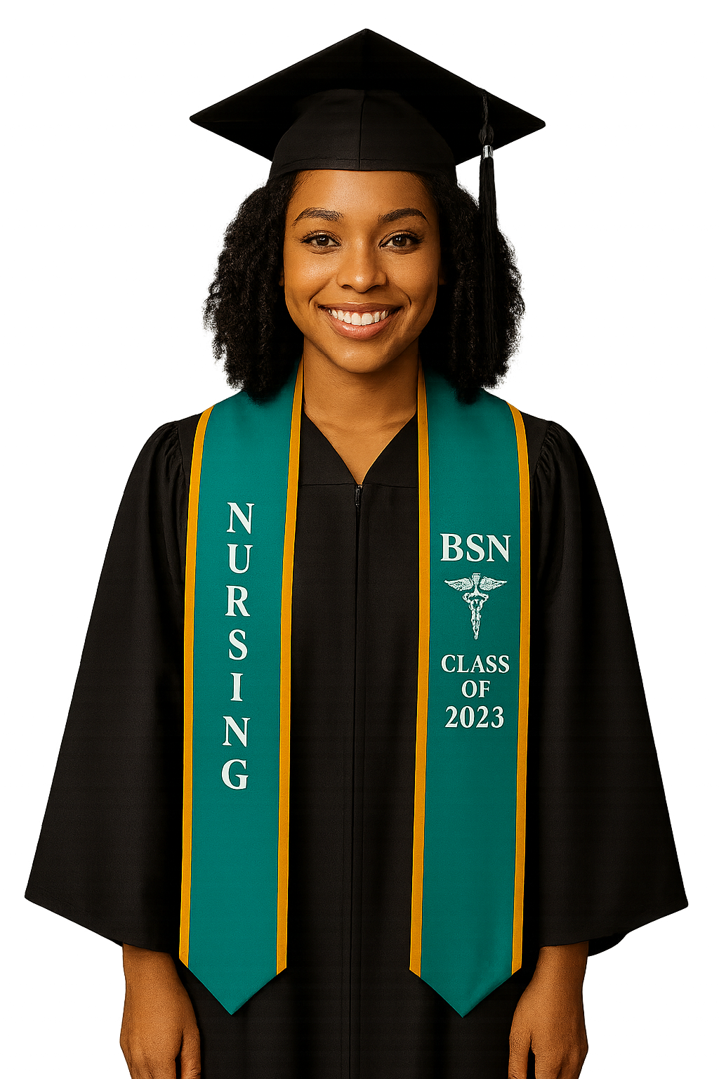 Nursing Graduation Stole – BSN Medical Graduate Sash